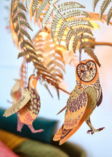 Load image into Gallery viewer, East End Press Paper Ornaments - Winter Birds