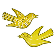 Load image into Gallery viewer, Cambridge Imprint 5 Gift Tags - Songbird in Moss