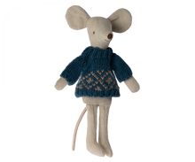 Load image into Gallery viewer, Maileg - Dad Mouse Knitted Sweater
