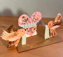 Load image into Gallery viewer, Laura Skilbeck Anniversary Card - Happy Anniversary Birds