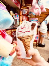 Load image into Gallery viewer, Laura Skilbeck Greetings Card - Ice Cream