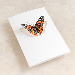 Painted Lady Butterfly 3D Card by Sophie Brabbins