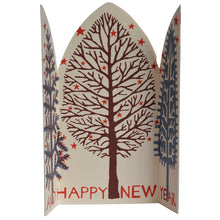 Load image into Gallery viewer, Extra Special Triptych Card - Winter Trees by Cambridge Imprint