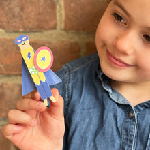 Load image into Gallery viewer, Make Your Own Superhero Peg Doll