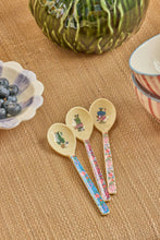 Load image into Gallery viewer, Melamine Teaspoon - Pink Raccoon Nathalie Lete Print by Rice DK