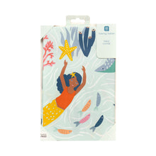 Load image into Gallery viewer, Make Waves Mermaid Paper Table Cover by Talking Tables