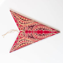 Load image into Gallery viewer, Paper Star Lantern - Fantasia Scarlet