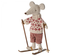 Load image into Gallery viewer, Maileg - Ski And Ski Poles Mum / Dad Mouse