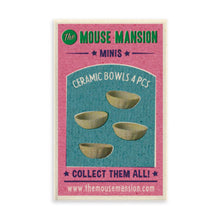 Load image into Gallery viewer, Sam & Julia Miniatures - Ceramic Bowls (Scale 1:12)