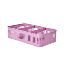 Load image into Gallery viewer, Rice DK - Metal Tray With 3 Compartments - Pink