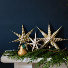Load image into Gallery viewer, Talking Tables Gilded Paper Stars - 3 Pack