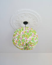 Load image into Gallery viewer, Aarven Origami Paper Lightshade Globe - Water Lilies