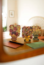 Load image into Gallery viewer, East End Press Greeting Card - Bloomsbury Floral Lilac Vase