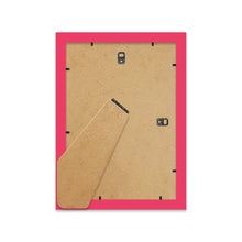 Load image into Gallery viewer, A5 Picture Frame With mount for A6 - Bright Pink