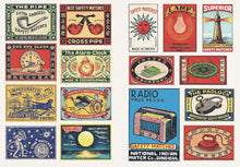 Load image into Gallery viewer, Vintage Matchbox Stickers
