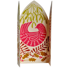 Load image into Gallery viewer, Extra Special Triptych Card - Hidden Winter Bird by Cambridge Imprint