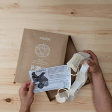 Load image into Gallery viewer, Aarven Origami Paper Lightshade Globe - Dragonflies