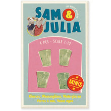 Load image into Gallery viewer, Sam & Julia Miniatures - Glasses (Scale 1:12)