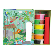 Load image into Gallery viewer, Floss and Rock Clay & Play - Jungle