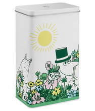 Load image into Gallery viewer, MOOMIN | Coffee Tin | In The Garden | 20 x 11 x 8cm