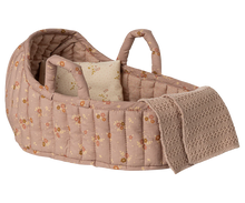 Load image into Gallery viewer, Maileg Large Carry Cot - Rose