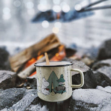 Load image into Gallery viewer, *MOOMIN | Enamel XL Mug | Campers | 0.80L