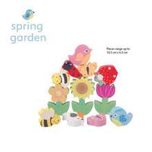 Load image into Gallery viewer, Stacking Wooden Spring Garden