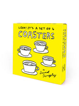 Load image into Gallery viewer, Funny Gift - Pack of 4 Coasters (DSBOX09) by David Shrigley