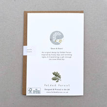 Load image into Gallery viewer, Greetings Card - Dove & Stars