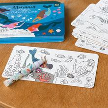 Load image into Gallery viewer, Magic Colouring Cards - Mermaid