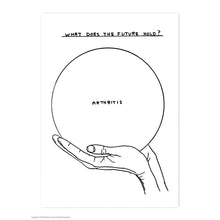 Load image into Gallery viewer, David Shrigley Postcard - Arthritis