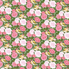 Load image into Gallery viewer, Goldfish and Camellias Gift Wrap