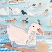 Load image into Gallery viewer, Laura Skilbeck Greetings Card - Duck