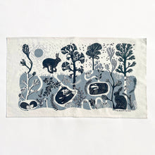 Load image into Gallery viewer, Cotton Tea Towel - Leaping Hare