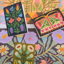 Load image into Gallery viewer, Whimsical Flowers 2 Greeting Card