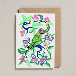 Papercut Card Iron On Parrot by Petra Boase