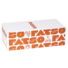 Load image into Gallery viewer, Fatso 150g - 60% Dark Chocolate Vegan Chunky Bar - Morning Glory
