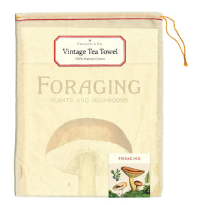 Cavallini & Co. Vintage Tea Towel - Foraging