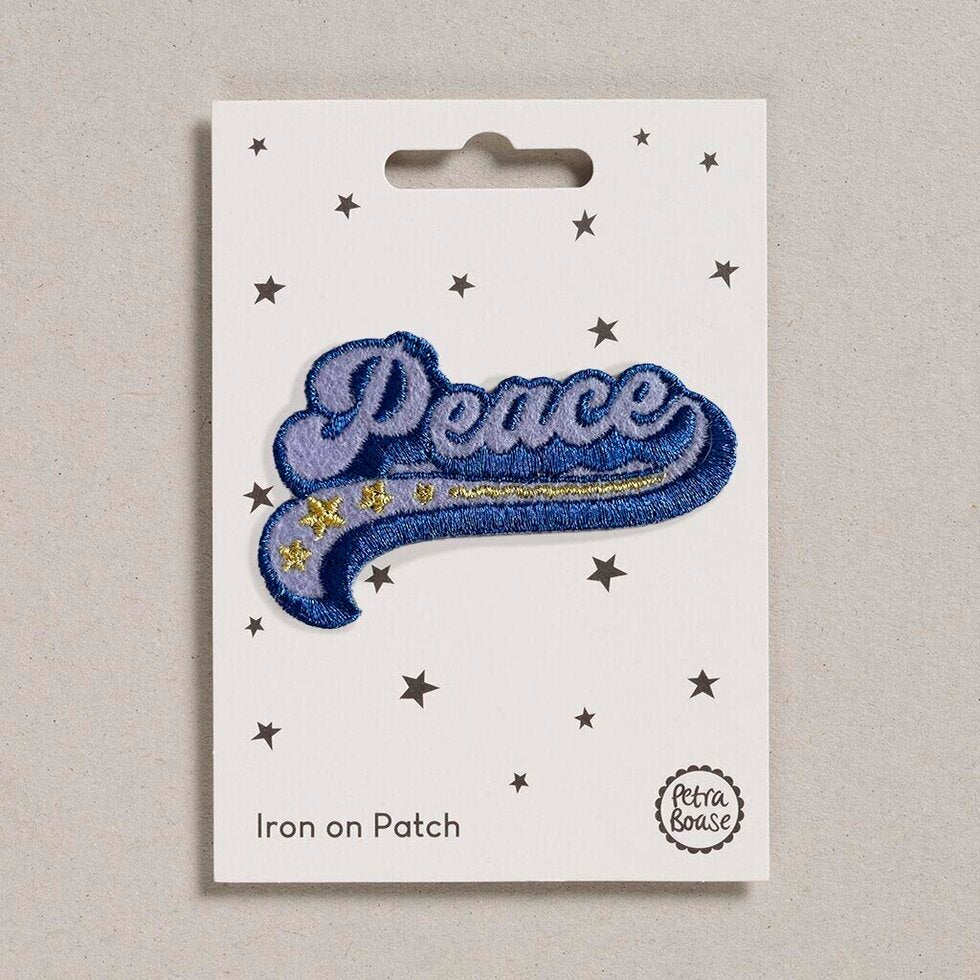 Iron on Patch Peace by Petra Boase