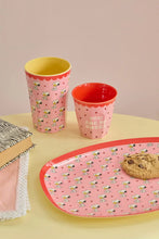 Load image into Gallery viewer, Rice DK - Melamine Rectangular Plate Snoopy Pink