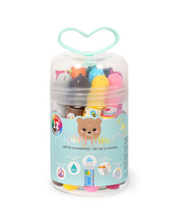 Legami - Teddy Friends Set Of 12 Markers