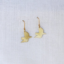 Load image into Gallery viewer, Pivot Brass Earrings - Dove