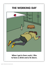 Load image into Gallery viewer, Modern Toss The Working Day Notebook - A6
