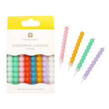 Load image into Gallery viewer, Talking Tables Candles - Colourful Bobble