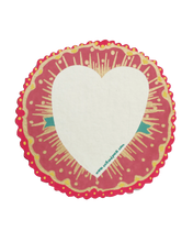 Load image into Gallery viewer, East End Press C6 Greeting Card - Ribbon Heart