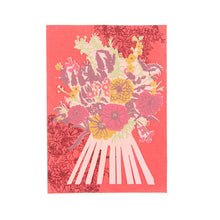 Load image into Gallery viewer, East End Press C5 Greeting Card - Marigold Bouquet Pink