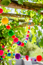 Load image into Gallery viewer, Pom Pom Garland - Fiesta