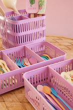 Load image into Gallery viewer, Rice DK - Metal Tray With 3 Compartments - Pink