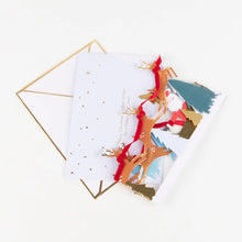 Load image into Gallery viewer, Meri Meri 3D Scene Christmas Card - Santa's Sleigh
