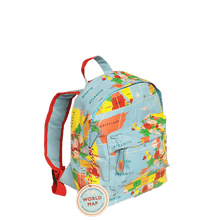Load image into Gallery viewer, Mini Children’s Backpack World Map